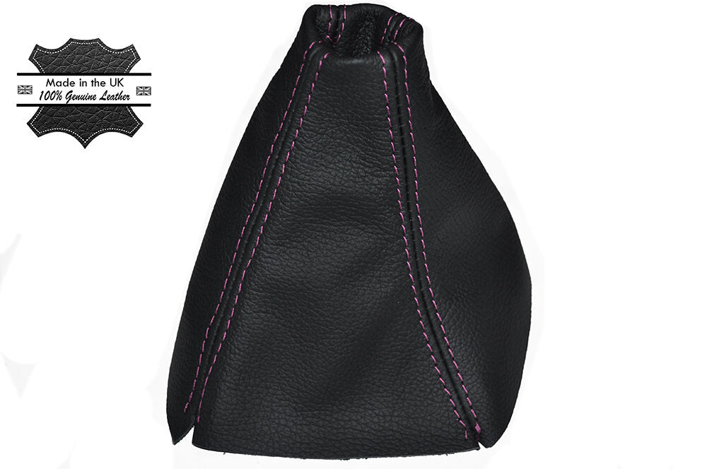 PINK STITCH FITS FORD FOCUS MK3 III 2011 + LEATHER GEAR STICK COVER GAITER