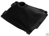 FITS MAZDA MX5 MK2 98-00 GEAR GAITER SHIFT BOOT REAL LEATHER BLACK NEW