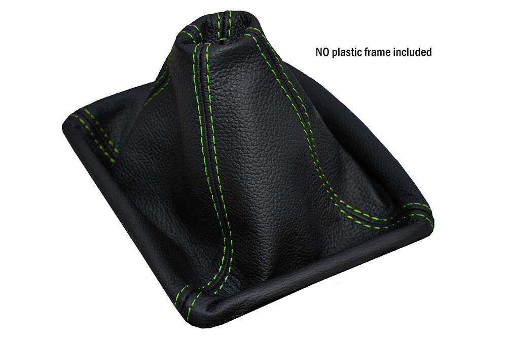 GREEN STITCH MANUAL GEAR BOOT FITS HOLDEN COMMODORE VY VZ SS HSV 02-06 SEDAN