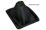 GREEN STITCH MANUAL GEAR BOOT FITS HOLDEN COMMODORE VY VZ SS HSV 02-06 SEDAN