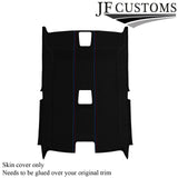 TRI STITCH LUXE SUEDE HEADLINER NON SUNROOF COVER FOR BMW E92 COUPE 06-13 JF2