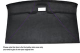 PURPLE STITCH ROOF LINING HEADLINING LUXE SUEDE SKIN COVER FOR VW T4 TRANSPORTER