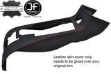 RED STITCH REAR CENTER CONSOLE STORAGE TRIM LTHR COVER FITS BMW Z4 E85 03-09
