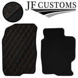 BEIGE DIAMOND STITCH VINYL 4X TAILORED FLOOR CARPETS FOR MAZDA 6 MK1 02-07 JF1