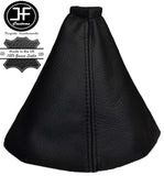 BLACK STITCH FOR KIA SEDONA CARNIVAL 1998-2006  REAL LEATHER GEAR STICK GAITER