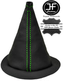 GREEN STITCHING REAL LEATHER MANUAL GEAR GAITER COVER FITS MG MGB 1962-1980