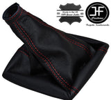 RED STITCHING MANUAL LEATHER GEAR GAITER FOR KIA CEE'D CEED 2006-2012 CUSTOM NEW