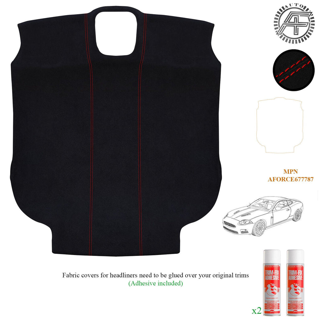 LUXE SUEDE HEADLINER COVER FITS JAGUAR XK X150 06-10 CUSTOM NEW MADE IN UK
