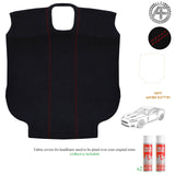 LUXE SUEDE HEADLINER COVER FITS JAGUAR XK X150 06-10 CUSTOM NEW MADE IN UK