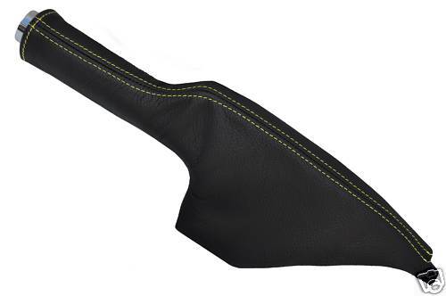 FITS VW BEETLE LEATHER HANDBRAKE GAITER NEW 98-04 YELLOW ST CUSTOM NEW
