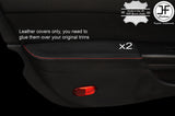 RED STITCH 2X DOOR ARMREST LEATHER COVERS FITS 350Z Z33 2007-2009 FACELIFT