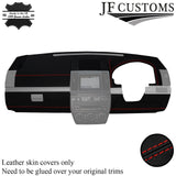 RED STITCH LEATHER DASH DASHBOARD COVER FOR LAND ROVER FREELANDER 2 LR2 06-11