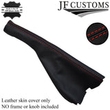 RED STITCHING FITS VW GOLF 3 Mk3 HANDBRAKE 1991-1998 GAITER LEATHER MADE IN UK