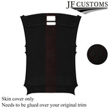 DSG2 RED DIAMOND STITCH SUEDE HEADLINER COVER FOR ALFA ROMEO GIULIETTA 10-16
