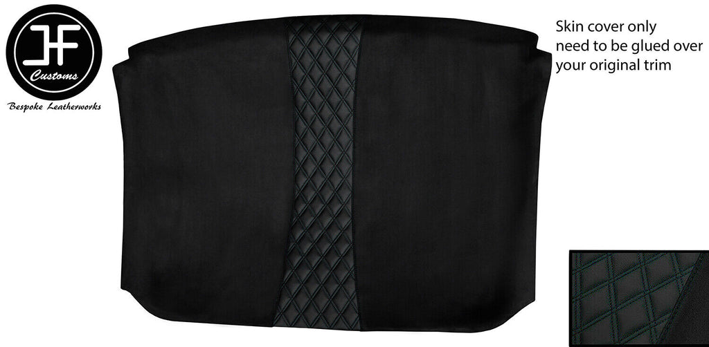 BLACK DIAMOND STCH LINER ROOF HEADLINING LUXE SUEDE COVER FOR CORVETTE C6 05-13