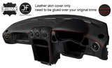 RED STITCH DASH DASHBOARD REAL LEATHER COVER FITS ALFA ROMEO GTV 916 PHASE 2
