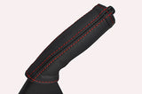 red stitch FITS TOYOTA MR2 MK2 89-00 HANDBRAKE HANDLE COVER ONLY CUSTOM NEW