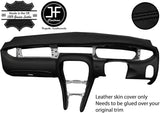 BLACK STITCH FULL DASH DASHBOARD REAL LEATHER COVER FOR JAGUAR X-TYPE 2001-2009