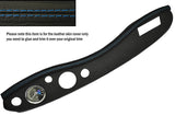 BLUE STITCH DASH DASHBOARD LEATHER COVER FITS AUSTIN HEALEY FROGEYE SPRITE MK1