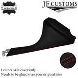 RED STITCH CENTER CONSOLE SIDE PANEL LEATHER COVER FOR CORVETTE C6 05-13