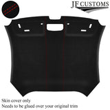 RED STITCH SUEDE HEADLINER COVER FITS AUDI TT MK3 15-19 CUSTOM NEW MADE IN UK