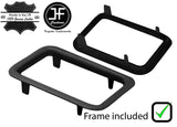 BLACK LEATHER AUTOMATIC GEAR TRIM SURROUND FRAME FOR MERCEDES S  W126 S CLASS