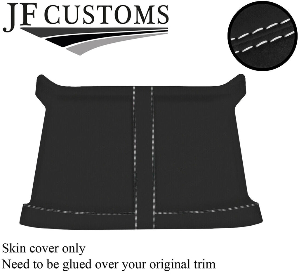 WHITE STITCH REAR ROOF LINING LUXE SUEDE COVER FITS LAND ROVER DEFENDER 90 07-15
