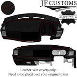 D RED STITCH LEATHER DASH DASHBOARD COVER FITS MITSUBISHI LANCER EVO X 10