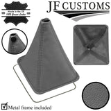 GREY ITALIAN LEATHER GEAR GAITER+SURROUND COVERS+FRAMES FOR XTRAIL T30 04-07