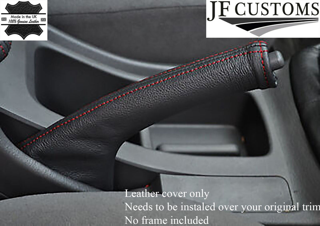 RED STITCHING FITS TOYOTA HILUX  2005-2013 LEATHER HANDBRAKE GAITER ONLY