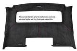 RED STITCH ROOF PANEL HEADLINING LUXE SUEDE SKIN COVER FITS PORSCHE 928 S2 S4