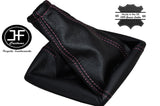 PINK STITCH MANUAL LEATHER GEAR GAITER FITS VAUXHALL OPEL CORSA C 00-06