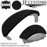 BLACK STITCH LEATHER SPEEDO SURROUND COVER FOR PORSCHE CAYMAN 987 05-12 JF2