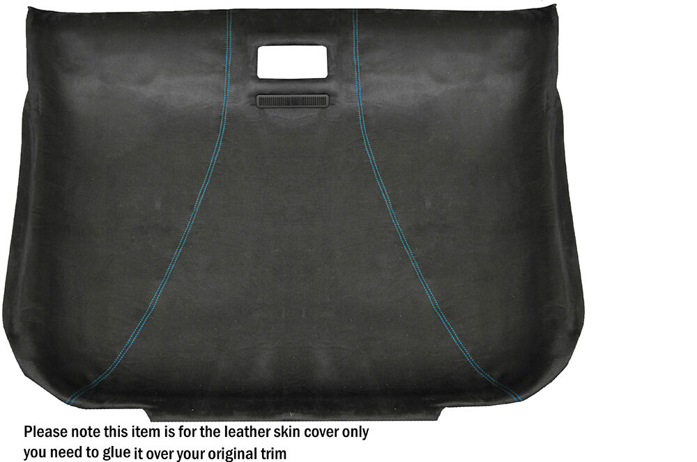 BLUE STITCH ROOF LINING HEADLINING LUXE SUEDE SKIN COVER FITS AUDI TT MK1 98-06