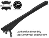 GREY STITCH REAL LEATHER HANDBRAKE GAITER COVER FITS SMART FORTWO 451 07-14