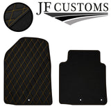 YELLOW DIAMOND VINYL 4X TAILORED FLOOR CARPET FOR HYUNDAI IONIQ HYBRID 16-21 JF1