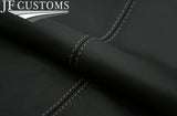 GREY STITCH 4X DASH PADS LEATHER COVERS FOR TRIUMPH SPITFIRE MK4 GT6 CUSTOM NEW