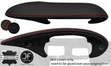 RED STITCH DASH DASHBOARD LEATHER COVER FOR PORSCHE 986 BOXSTER 96-02 JF2