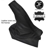 BLACK & BLACK TOP GRAIN REAL LEATHER HANDBRAKE GAITER FOR LEXUS IS200 MK1 98-05