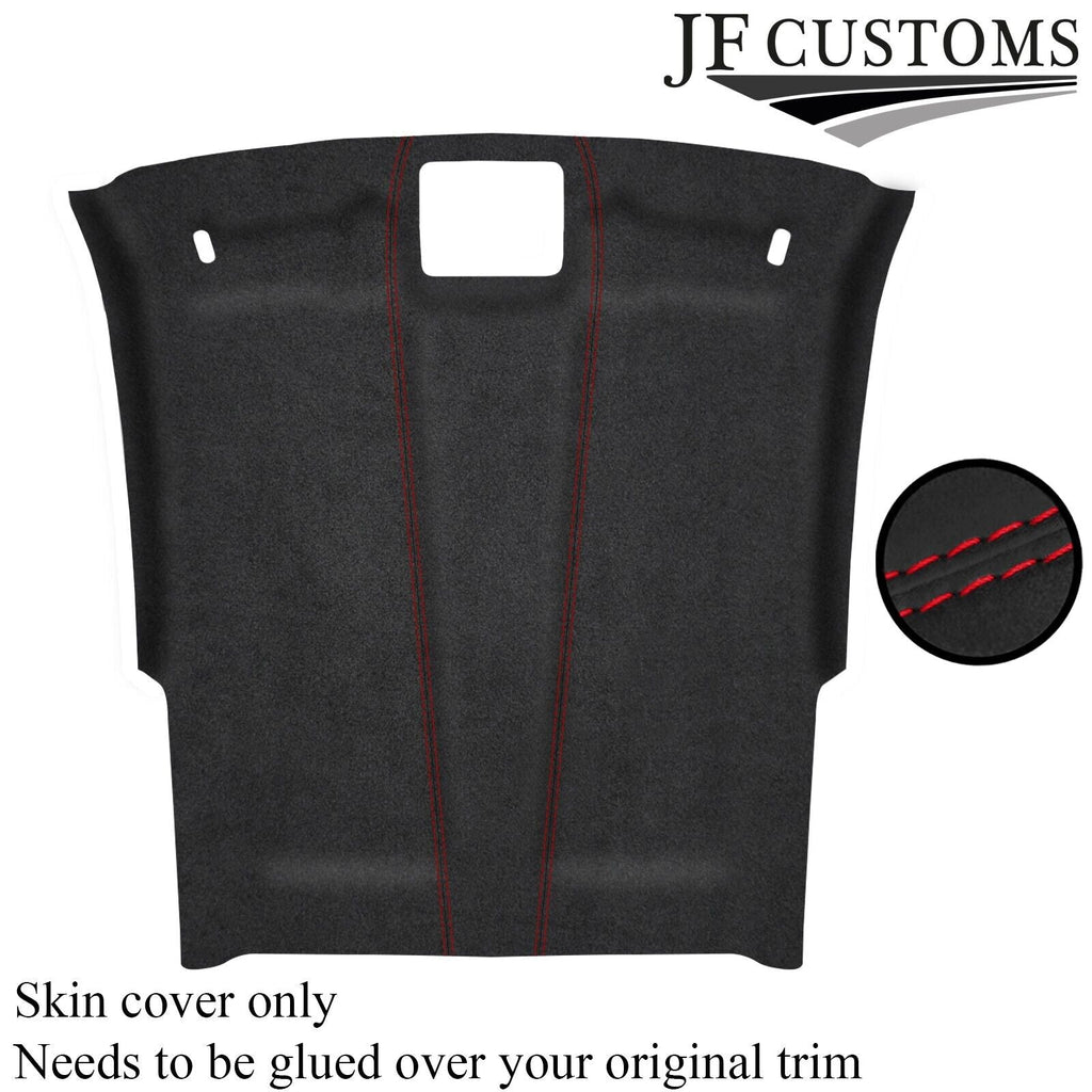 RED STITCH D GREY LUXE SUEDE HEADLINER COVER FITS CAMARO 2010-2015 CUSTOM NEW