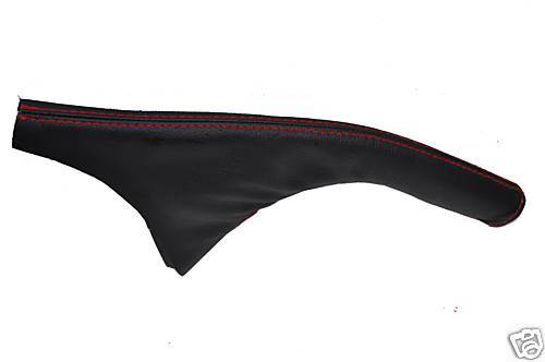 FITS TOYOTA AVENSIS MK1 LEATHER HANDBRAKE GAITER RED ST CUSTOM NEW MADE IN UK