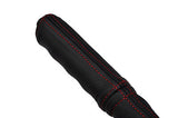 red stitch FITS LONDON TAXI LTI TX2  LEATHER HANDBRAKE HANDLE COVER CUSTOM NEW