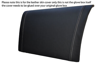 white stitch FITS RANGE ROVER P38 94-02 GLOVE BOX LID LEATHER COVER GLUE NEEDED