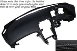 GREY STITCH DASH DASHBOARD LEATHER COVER FITS NISSAN 300ZX Z32 1990-1996
