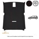 LUXE SUEDE HEADLINER  COVER FITS OPEL /VAUXHALL CORSA E 15-19