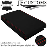 RED STITCH ITALIAN LEATHER REAR SEAT ARMREST LID COVER FOR BMW E93 04-10