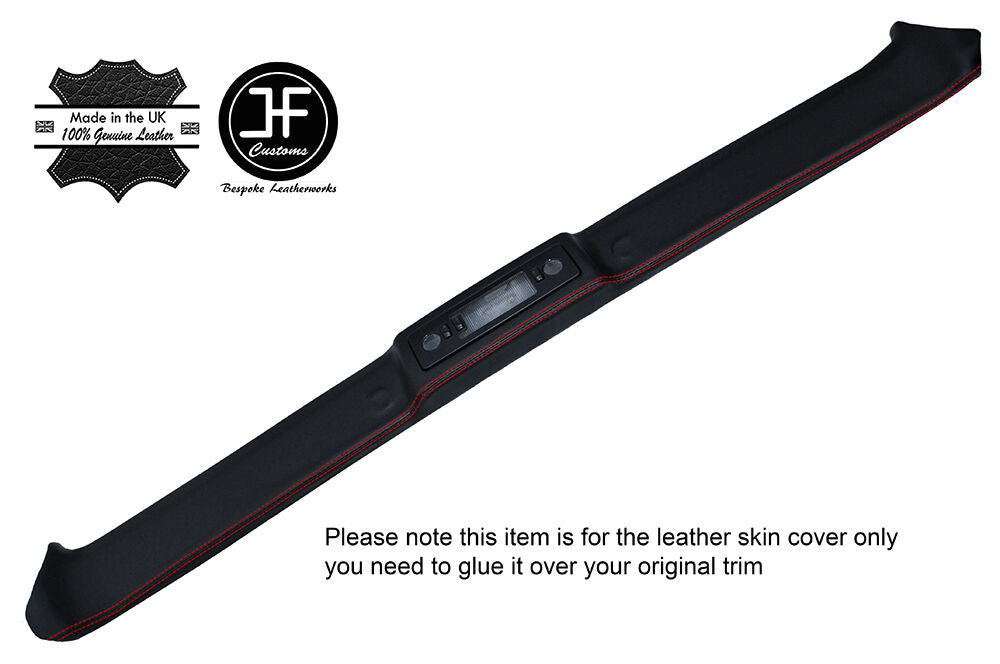 RED STICH TOP ROOF PANEL LEATHER COVER FOR BMW E36 3 SERIES 93-98 CONVERTIBLE