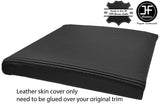 BLACK CONSOLE CUBBY BOX LID TOP GRAIN LEATHER COVER FITS RANGE ROVER P38 94-02
