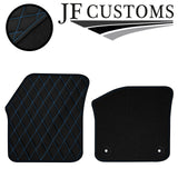 L BLUE DIAMOND STITCH VINYL 4X TAILORED FLOOR CARPET FOR SEAT MII 11-21 JF1