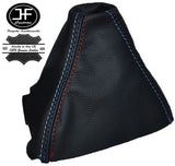TRI STITCH MANUAL GENUINE LEATHER GEAR GAITER FOR BMW 1 SERIES F20 F21 2011+